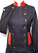 J 1 navy double breasted slanted front jacket, red velvet trim with  gold piping and buttons.JPG